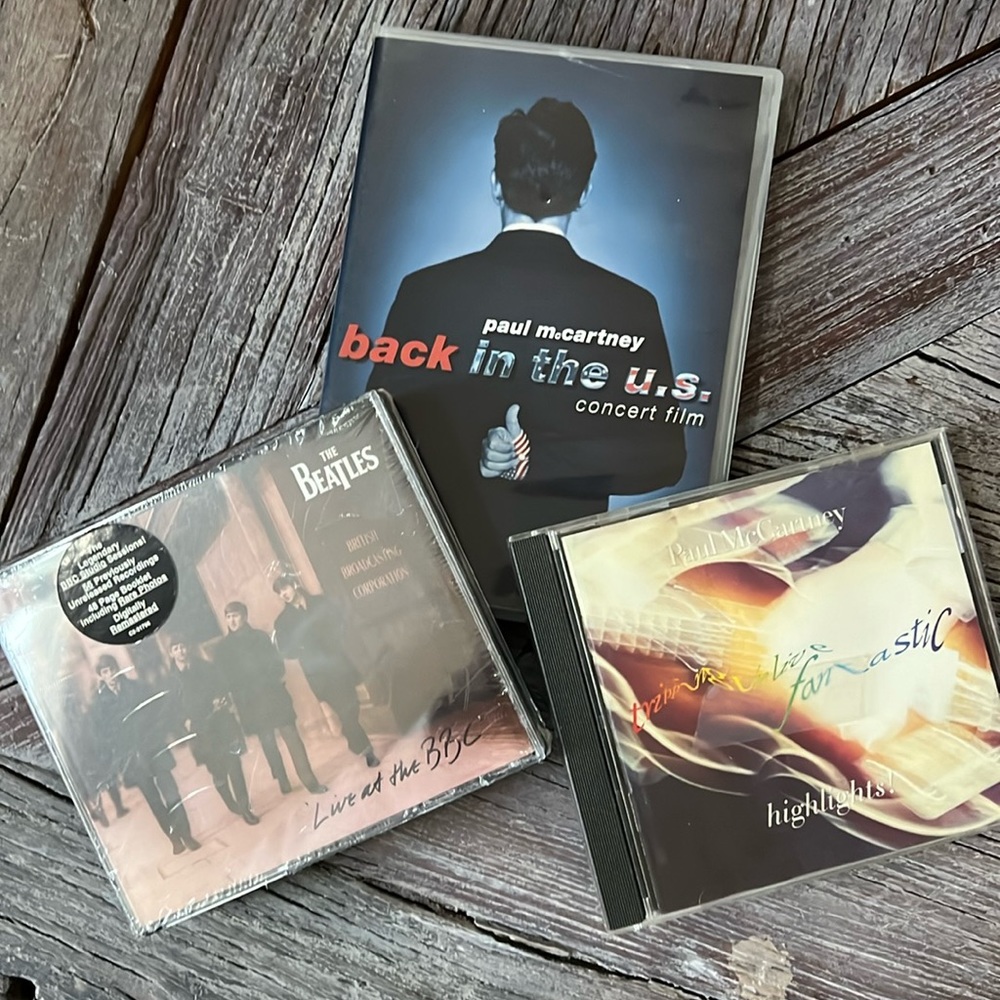 Paul McCartney and BEATLES CD Bundle